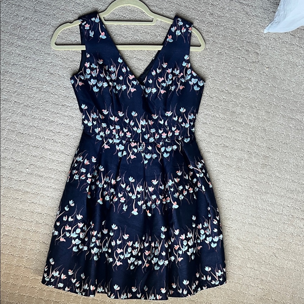 Ark & Co Navy Floral Mini Dress